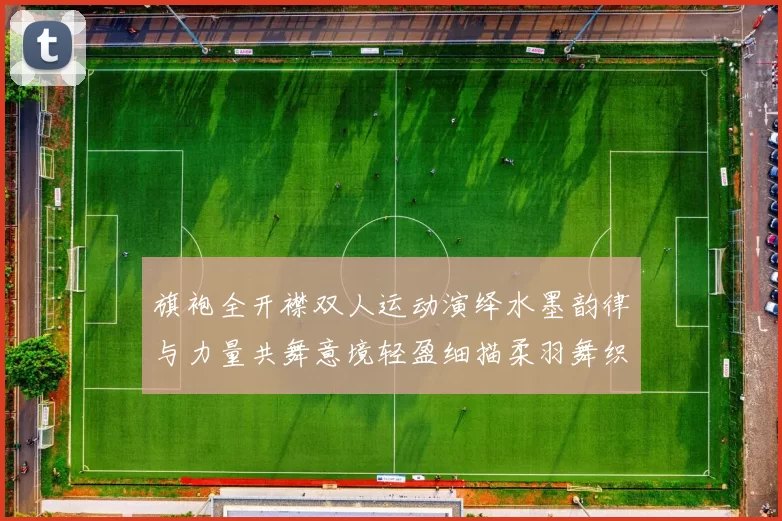 旗袍全开襟双人运动演绎水墨韵律与力量共舞意境轻盈细描柔羽舞织