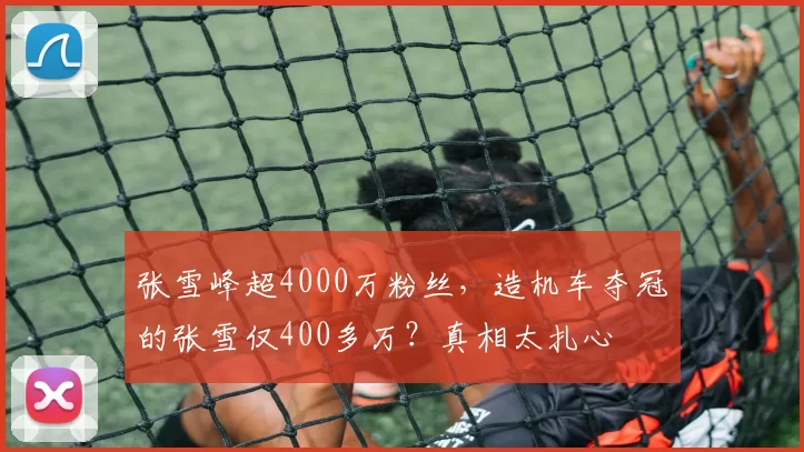 张雪峰超4000万粉丝，造机车夺冠的张雪仅400多万？真相太扎心